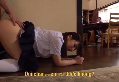 Đứa em họ lên chơi và một ngày lên đỉnh lén lút cực tê